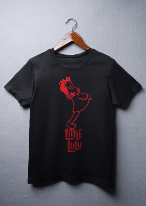 Camiseta Cartoon Vintage Pequeña Lulu